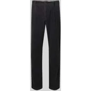 Marc O’Polo Tapered fit corduroy broek van puur katoen, model ‘OSBY PLEATS’