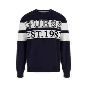 Sweater met ronde hals Guess Bruno Logo