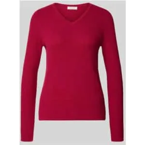Christian Berg Woman Gebreide pullover met V-hals