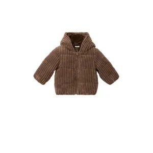 s.Oliver corduroy winterjas bruin