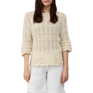 s. Oliver Pullover Offwhite