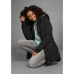 KangaROOS Lang jack voor het tussenseizoen, van licht geweven materiaal, modieus