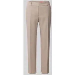 HUGO Regular fit stoffen broek met viscose, model ‘HETANA’