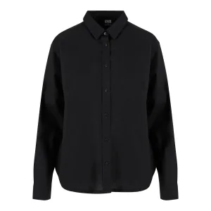 Oversized linnenmix blouse voor vrouwen Urban Classics