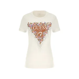 T-shirt bouquet driehoek vrouw Guess
