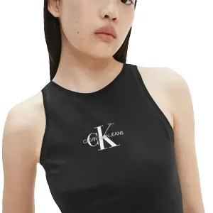 Strakke damesjurk Calvin Klein Classic Front Logo