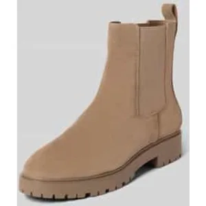 Lauren Ralph Lauren Laarsjes van leer met elastische inzetten, model ‘ALLYSON’