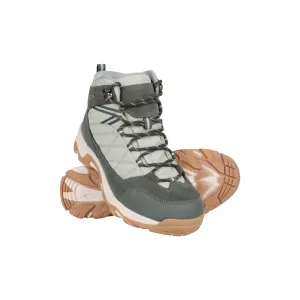 Mountain Warehouse Dames/Dames Rapid Suède Waterdichte Wandelschoenen (Licht Khaki)