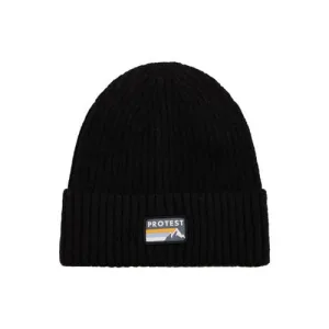 Protest muts met logoprint zwart