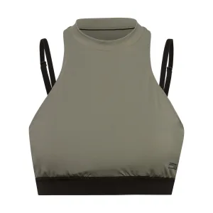 Damestop Hugo Demalina in Khaki