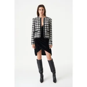 IRO Paris Pelipa Jacket Black/white