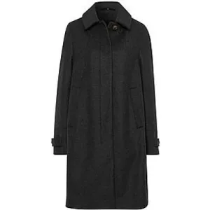 Korte jas Van Peter Hahn grijs