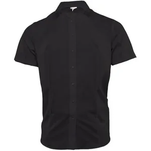 Marvelis Dames poplin comfort blouse met korte mouwen