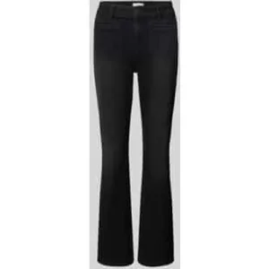 Christian Berg Woman Bootcut fit jeans met riemlussen