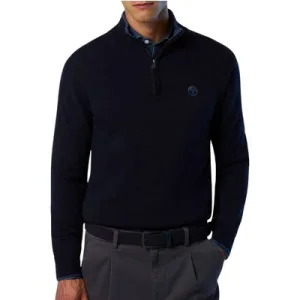 North Sails Knit Half Zip Sweater Heren