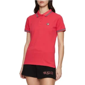 FILA Lomre Slim Polo Shirt Azalea
