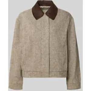 Gant Regular fit wollen jack, model ‘Contrast’