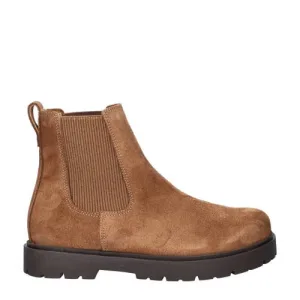 Birkenstock Highwood Slip suède chelsea boots cognac