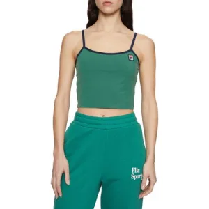 FILA Lissey Cropped Spagetti Top Fir