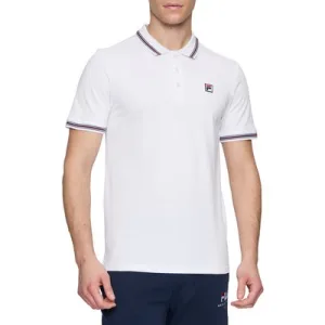 FILA Lubbeek Polo Shirt Bright White