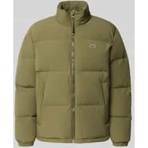 Lacoste Regular fit donsjack met opstaande kraag en geïntegreerde capuchon