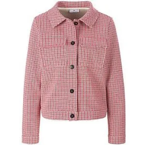 Jersey jasje ruitdessin Van Peter Hahn rood