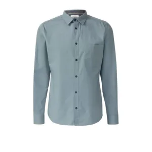 s.Oliver slim casual overhemd lichtblauw