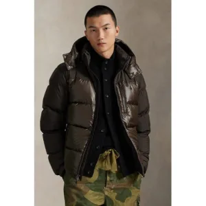 POLO Ralph Lauren gewatteerde jas donkerbruin