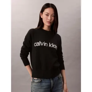 Calvin Klein Gebreide trui Cotton Graphic Pullover