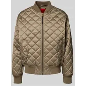 HUGO Regular fit gewatteerd jack met opstaande kraag, model ‘BICOL2541’