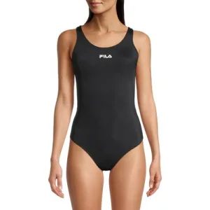 FILA Saki Racer Back Swimsuit Black
