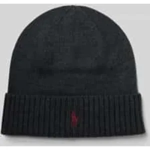 Polo Ralph Lauren Beanie van wol met labelstitching