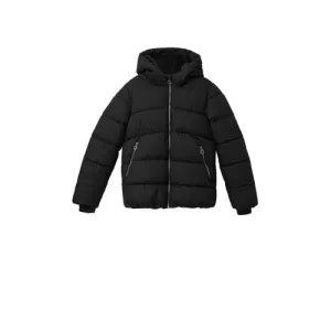 s.Oliver gewatteerde winterjas zwart