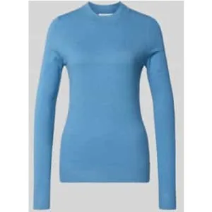 Christian Berg Woman Gebreide pullover van viscosemix met ronde hals