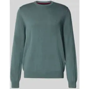 Christian Berg Men Gebreide pullover met ribboorden