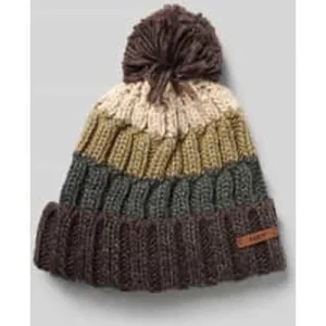 Barts Gebreide muts met pompon, model ‘WILHELM’