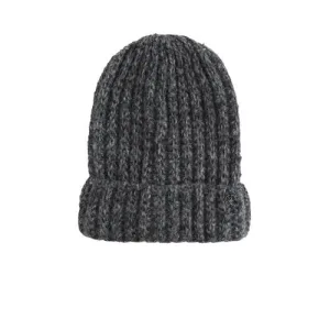 WE Fashion grof gebreide muts grijs