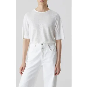 Closed T-shirt Wide Sleeve T-shirts White