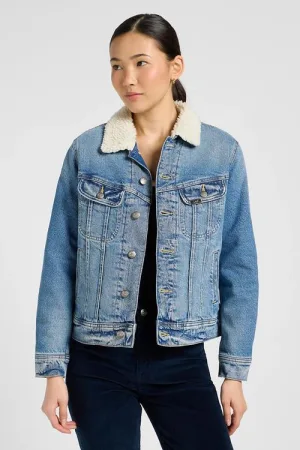 LEE Regular Sherpa Rider Jacket | Teleport Me