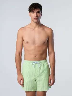 North Sails Zwembroek Gestreepte seersucker