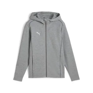 Men’s Puma TeamFINAL Casuals Hooded Jacket in Grey