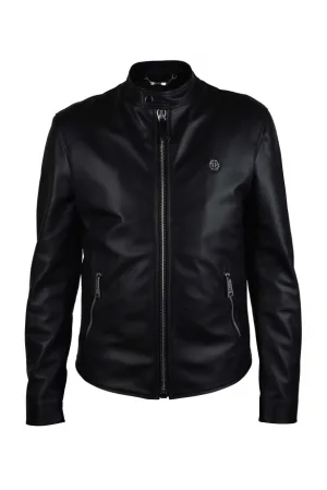 Philipp Plein Bikerjack Zwart