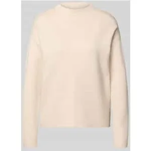 Christian Berg Woman Oversized gebreide pullover met geribde opstaande kraag