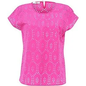 Blouse Van Peter Hahn pink