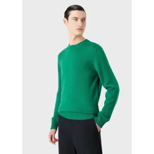 Men’s Emporio Armani Crewneck Sweatshirt in Green