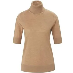 Coltrui 100% scheerwol korte mouwen Van Peter Hahn bruin