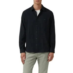 s.Oliver regular casual overhemd zwart