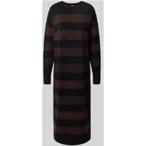 Christian Berg Woman Gebreide jurk met ronde hals
