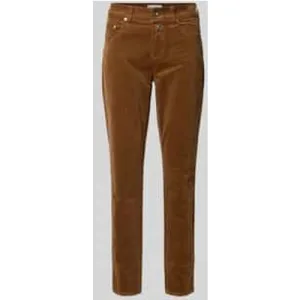 Marc O’Polo Boyfriend fit broek van fijne corduroy van katoenmix