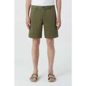 Closed Classic Chino Shorts Shorts Chard Green